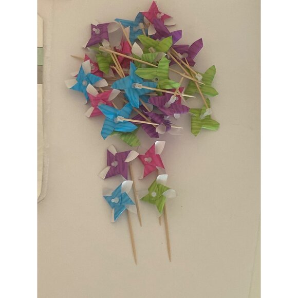 Party Supplies Ice Cream Truck Candy Scoop Napkin Pinwheel Blackboard Birthday - Picture 3 of 16